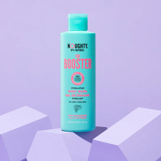 Noughty The Booster stimulating body wash for cellulite prone, dull and uneven skin on the thighs, stomach and bum. Natural body care vegan cruelty free natural sulphate free paraben free