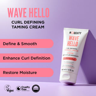 Wave Hello Curl定义驯服霜