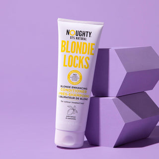 Blondie Locks blonde enhancing conditioner for colour treated blonde hair. natural haircare vegan cruelty free natural sulphate free paraben freeBlondie Locks blonde enhancing shampoo for colour treated blonde hair. natural haircare vegan cruelty free natural sulphate free paraben free